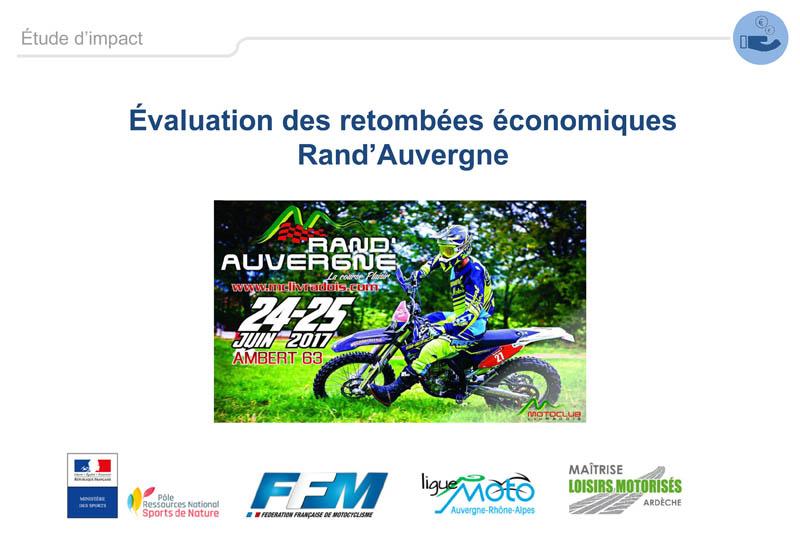 Impact économique Rand’Auvergne